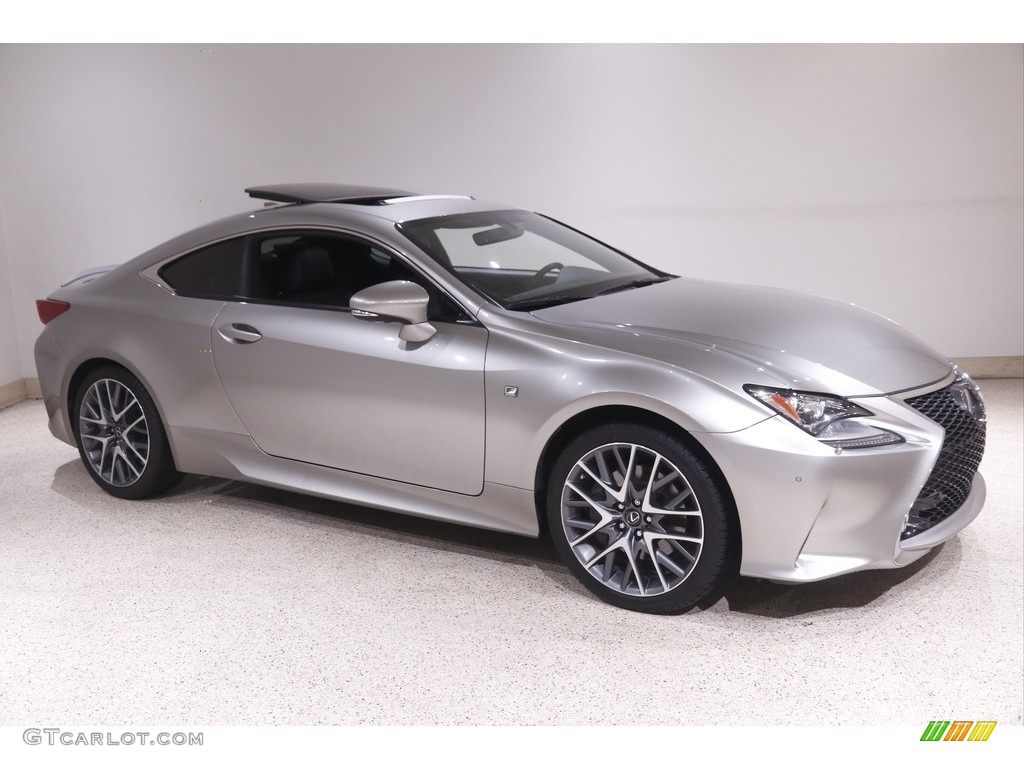 Atomic Silver 2015 Lexus RC 350 F Sport AWD Exterior Photo #144231225