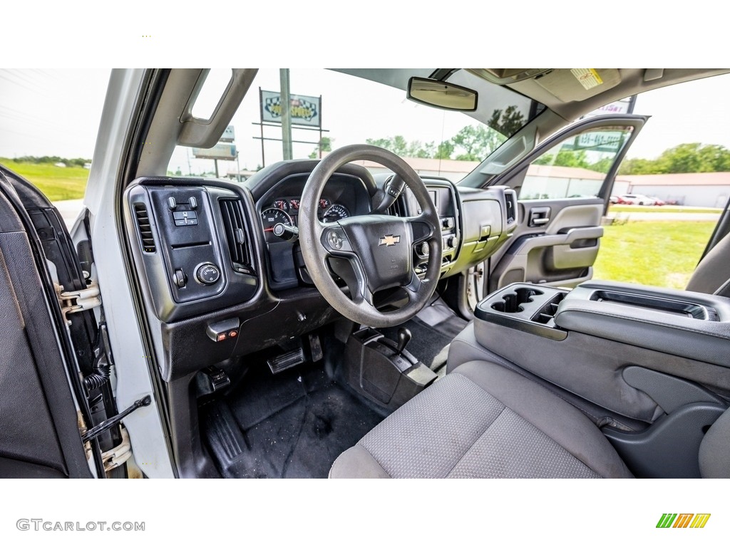 Dark Ash/Jet Black Interior 2016 Chevrolet Silverado 3500HD WT Crew Cab 4x4 Photo #144231252