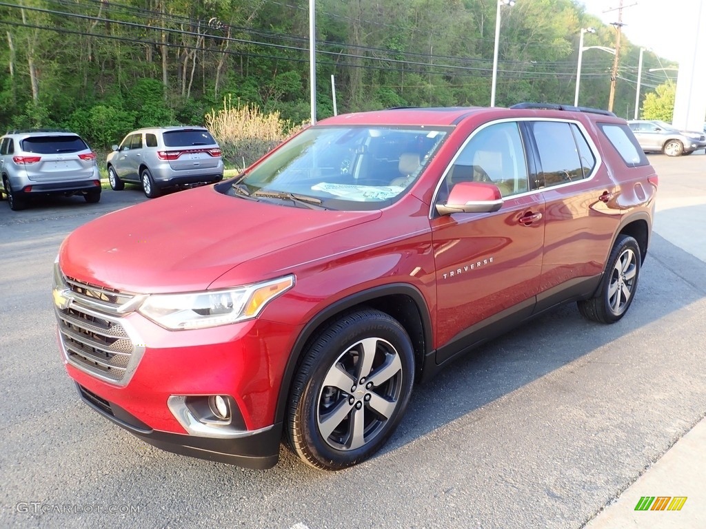 2021 Traverse LT AWD - Cajun Red Tintcoat / Jet Black photo #8