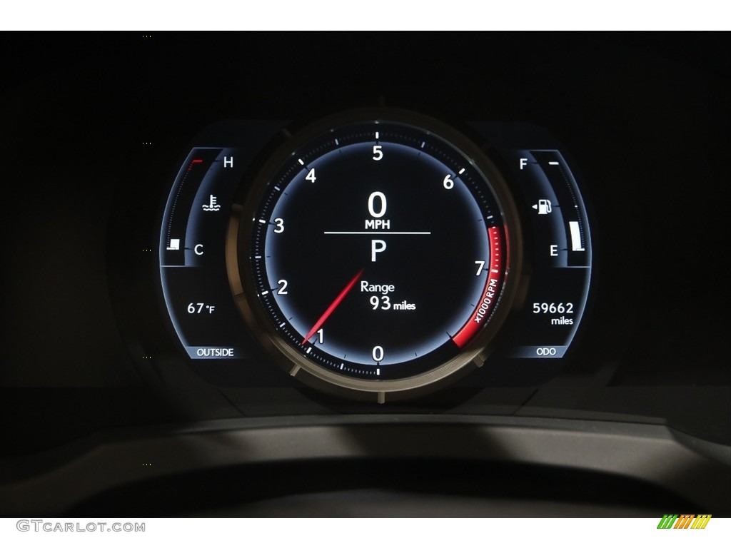 2015 Lexus RC 350 F Sport AWD Gauges Photo #144231360