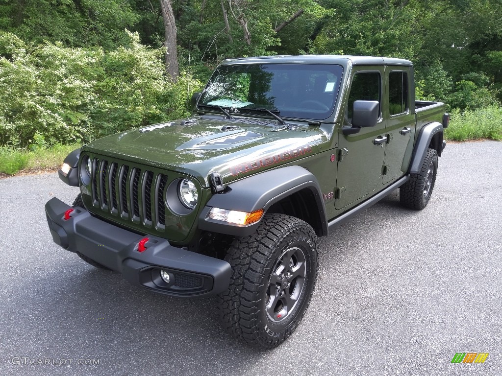 2022 Gladiator Rubicon 4x4 - Sarge Green / Black photo #2