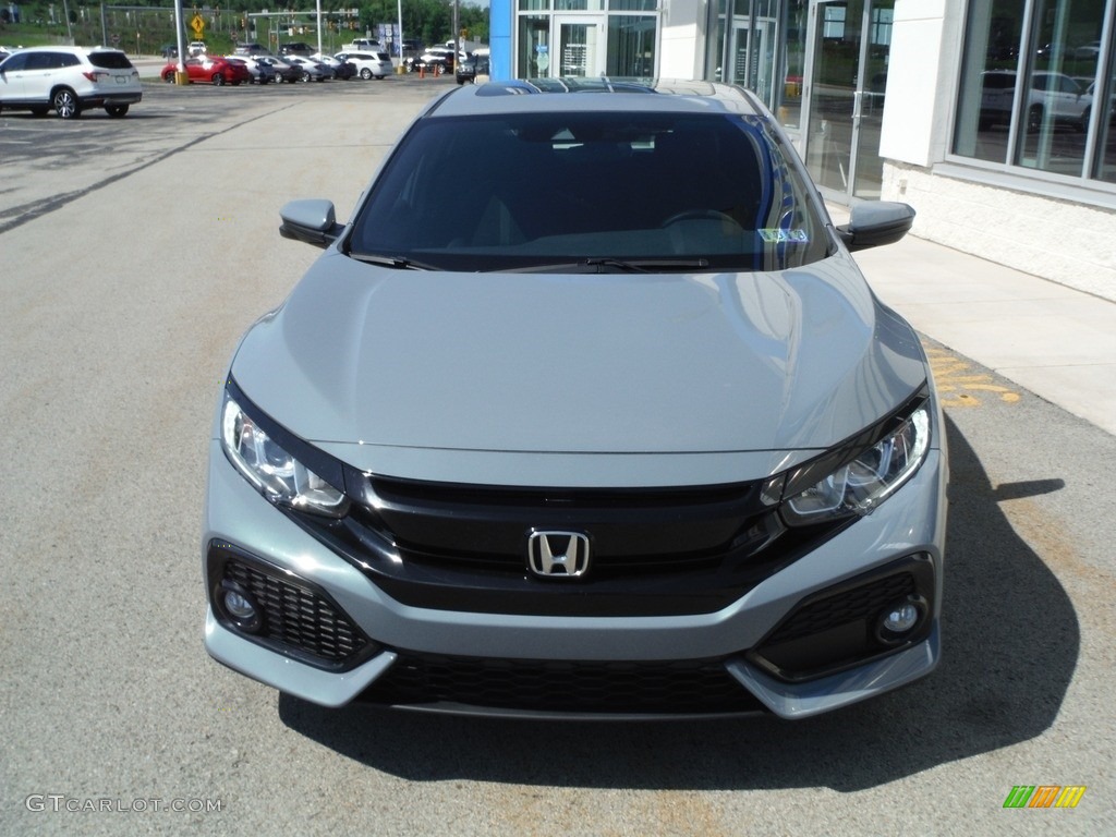 2019 Civic EX Hatchback - Sonic Gray Pearl / Black photo #4