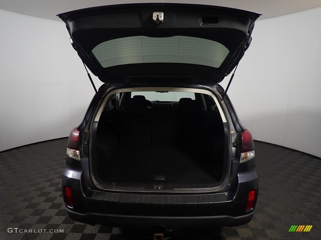 2011 Outback 2.5i Premium Wagon - Graphite Gray Metallic / Off Black photo #12