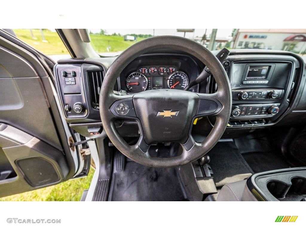 2016 Chevrolet Silverado 3500HD WT Crew Cab 4x4 Dark Ash/Jet Black Dashboard Photo #144231462