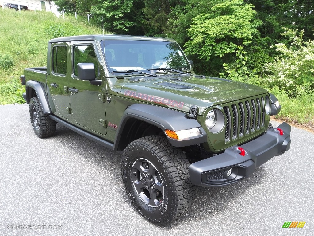 2022 Gladiator Rubicon 4x4 - Sarge Green / Black photo #4