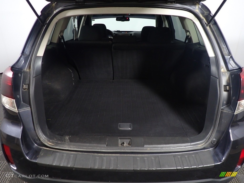 2011 Outback 2.5i Premium Wagon - Graphite Gray Metallic / Off Black photo #13