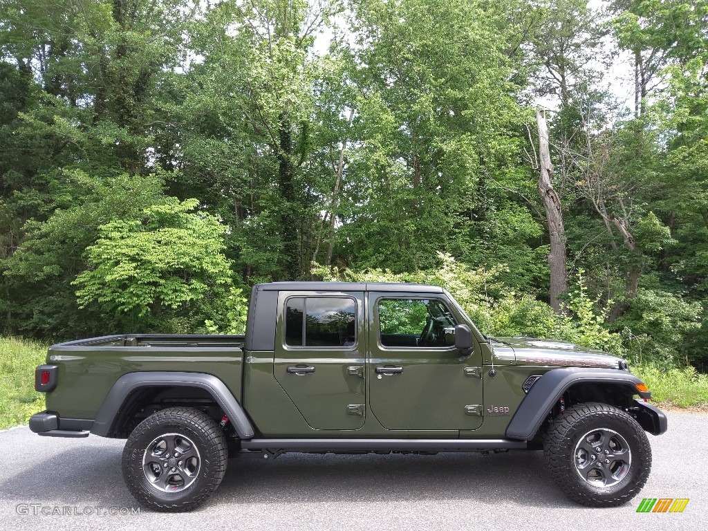 2022 Gladiator Rubicon 4x4 - Sarge Green / Black photo #5