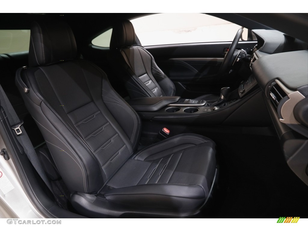 Black Interior 2015 Lexus RC 350 F Sport AWD Photo #144231528