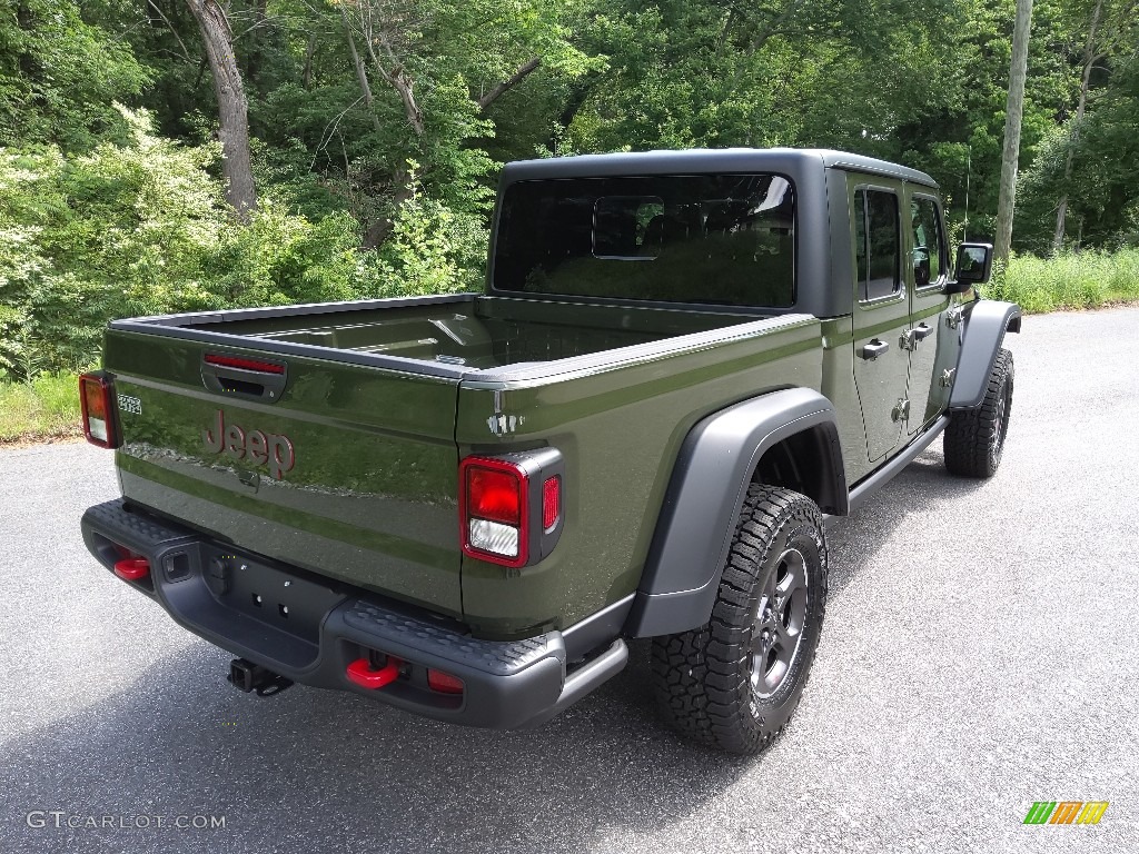 2022 Gladiator Rubicon 4x4 - Sarge Green / Black photo #6