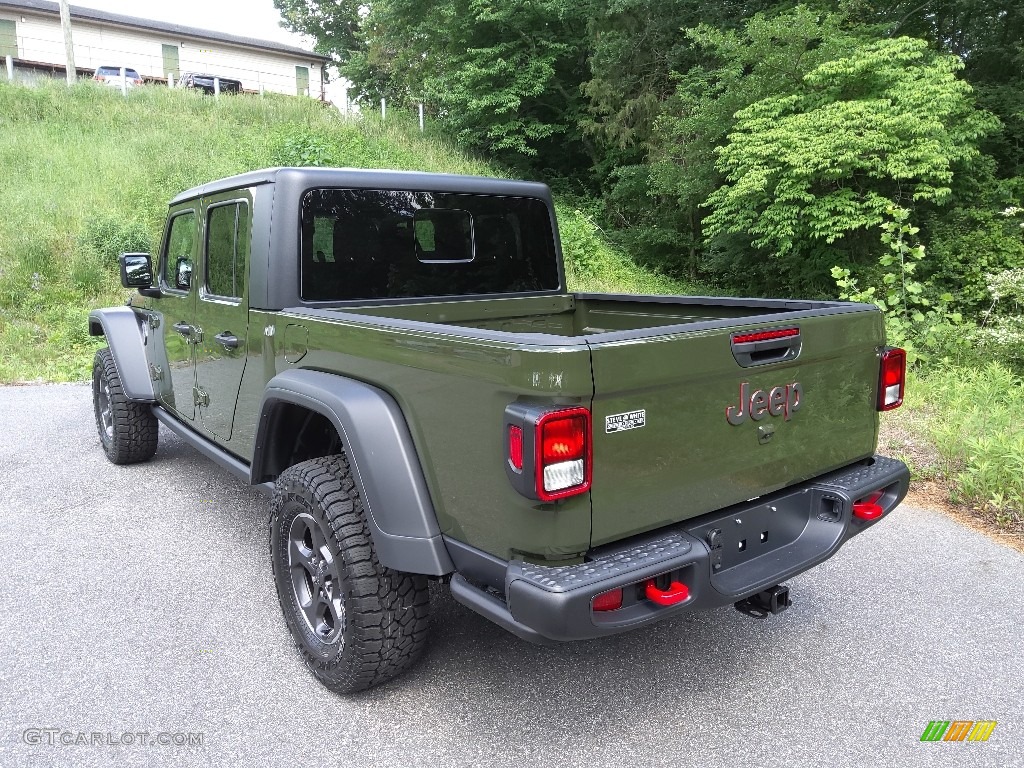 2022 Gladiator Rubicon 4x4 - Sarge Green / Black photo #9