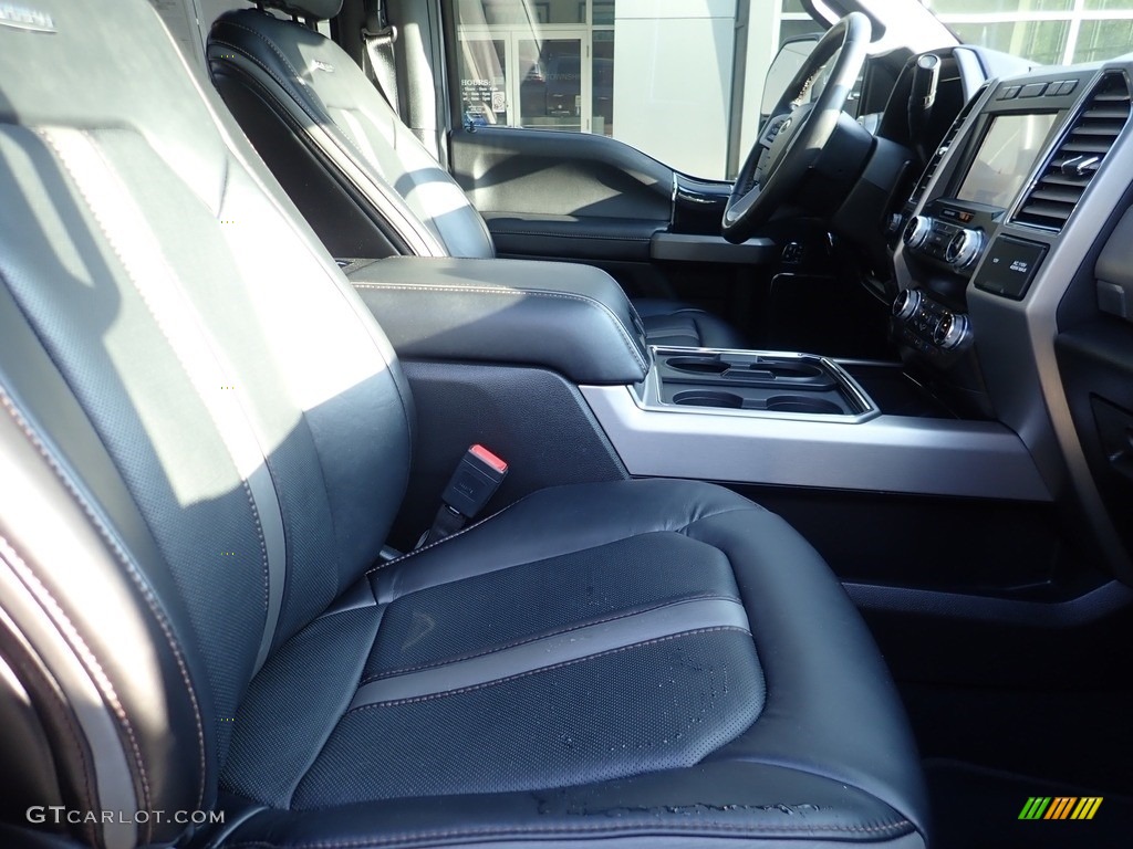 2021 F350 Super Duty Platinum Crew Cab 4x4 - Carbonized Gray / Black photo #12