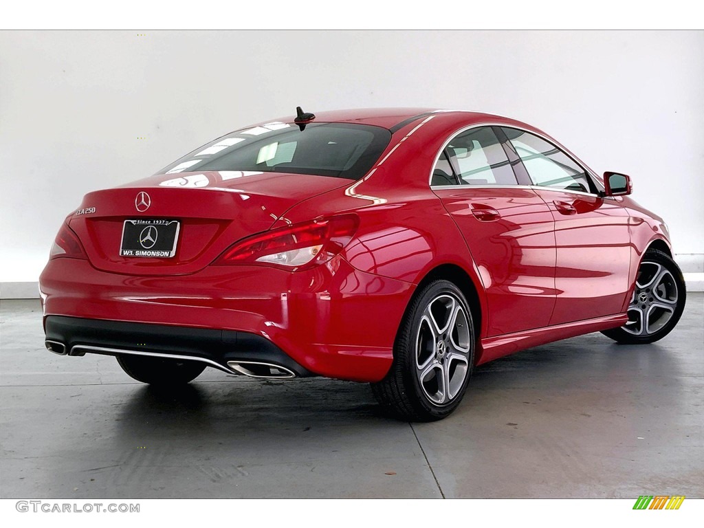 2019 CLA 250 Coupe - Jupiter Red / Black photo #13