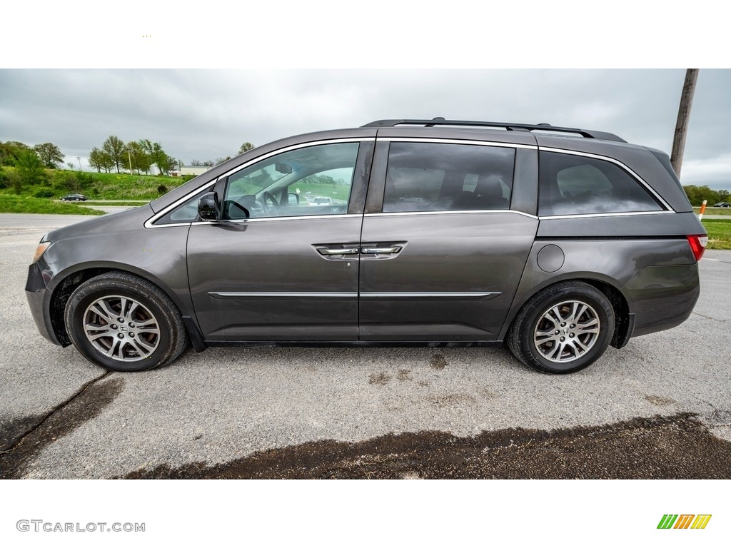 2012 Odyssey EX-L - Polished Metal Metallic / Gray photo #2