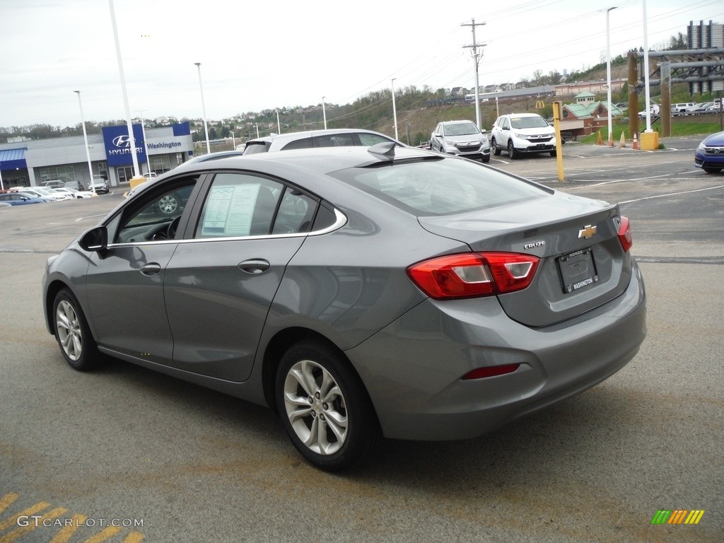 2019 Cruze LT - Satin Steel Gray Metallic / Jet Black/­Galvanized photo #7