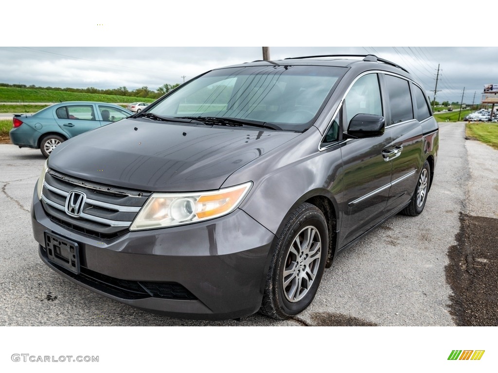 2012 Odyssey EX-L - Polished Metal Metallic / Gray photo #6