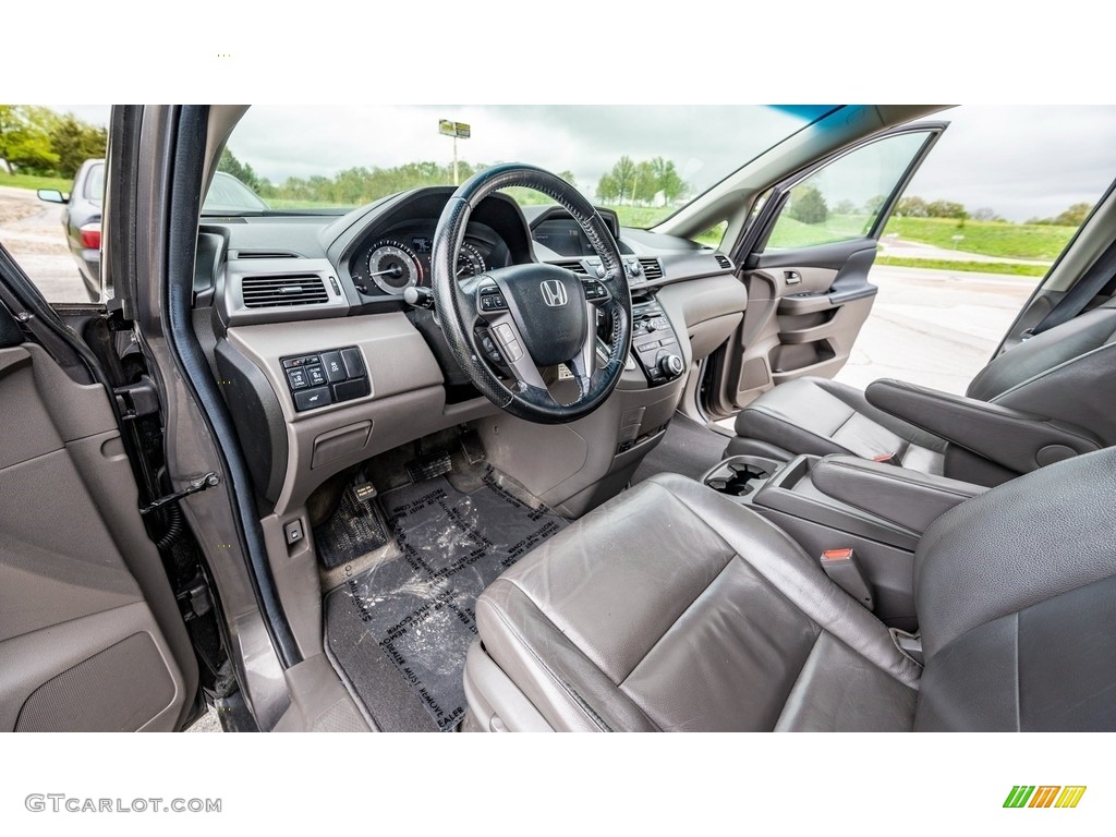 2012 Odyssey EX-L - Polished Metal Metallic / Gray photo #10