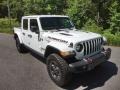 2022 Bright White Jeep Gladiator Rubicon 4x4  photo #4