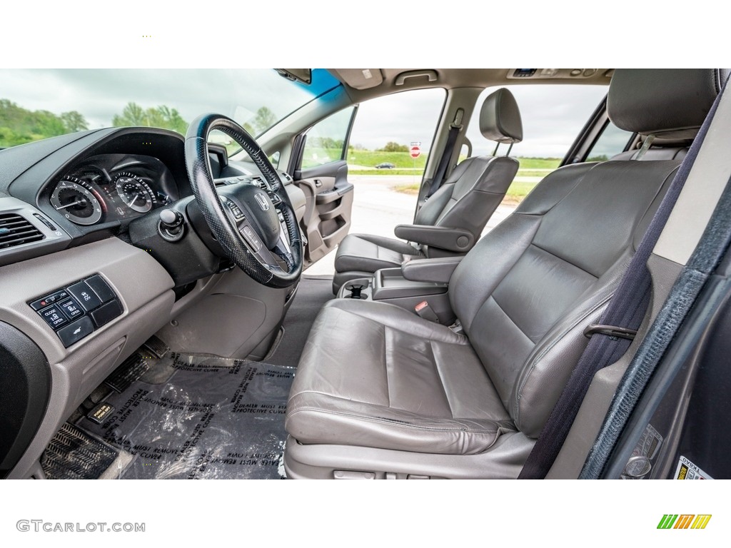 2012 Odyssey EX-L - Polished Metal Metallic / Gray photo #17