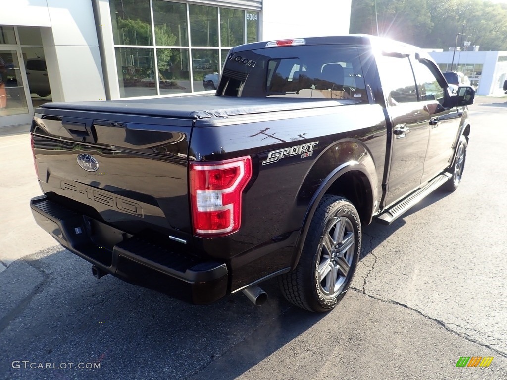 2020 F150 XLT SuperCrew 4x4 - Magma Red / Black photo #2