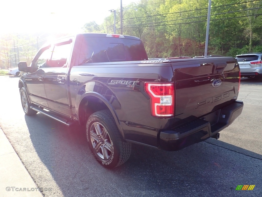 2020 F150 XLT SuperCrew 4x4 - Magma Red / Black photo #4