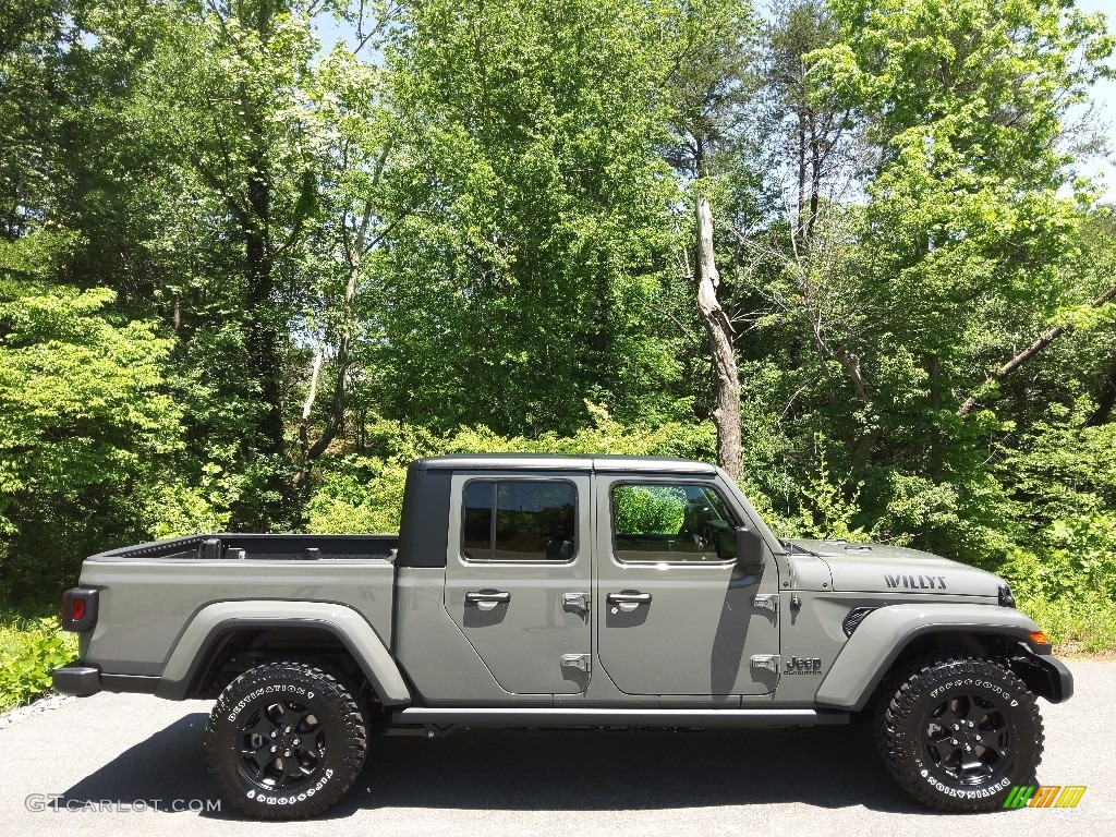 2022 Gladiator Willys 4x4 - Sting-Gray / Black photo #5