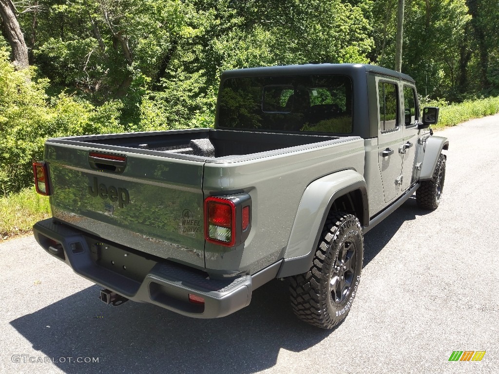 2022 Gladiator Willys 4x4 - Sting-Gray / Black photo #6
