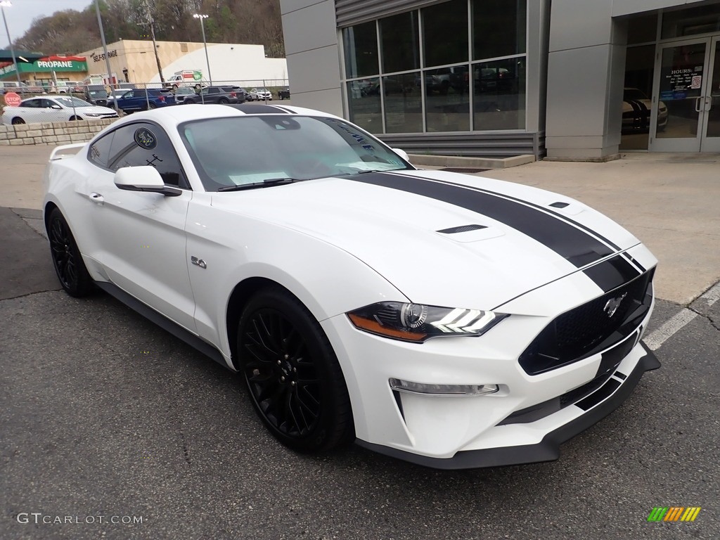 Oxford White 2020 Ford Mustang GT Premium Fastback Exterior Photo #144233469