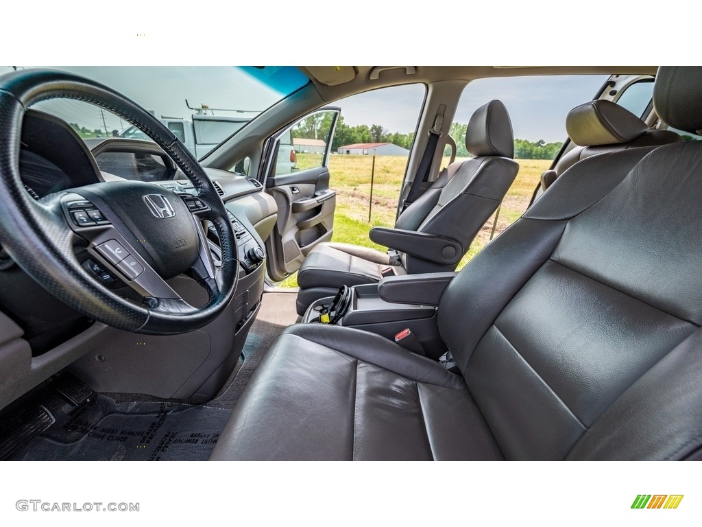 2012 Odyssey EX-L - Taffeta White / Gray photo #17