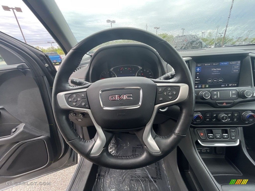 2020 GMC Terrain SLT AWD Jet Black Dashboard Photo #144234162
