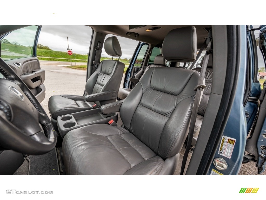 2010 Odyssey Touring - Ocean Mist Metallic / Gray photo #11