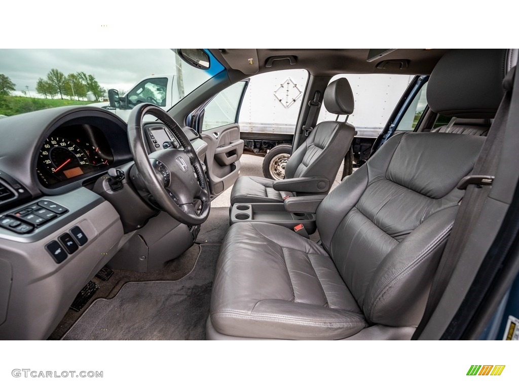 2010 Odyssey Touring - Ocean Mist Metallic / Gray photo #15