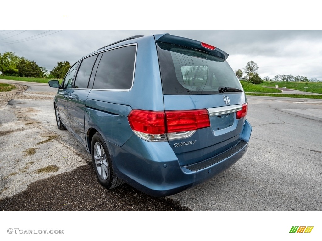 2010 Odyssey Touring - Ocean Mist Metallic / Gray photo #19