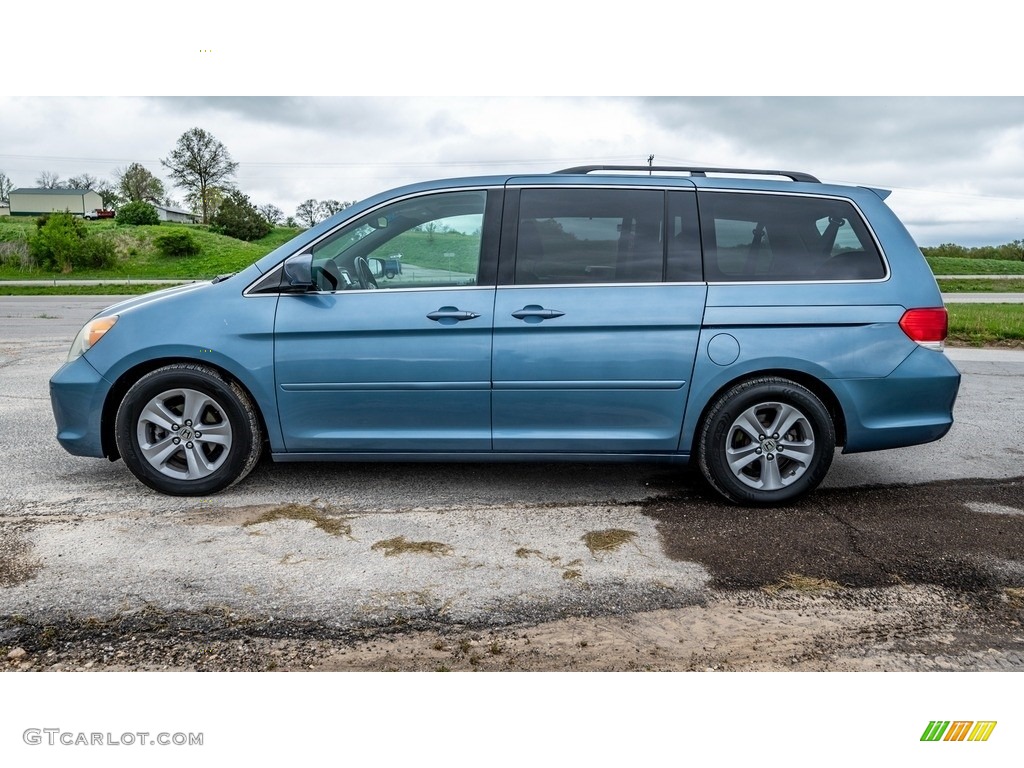 2010 Odyssey Touring - Ocean Mist Metallic / Gray photo #20