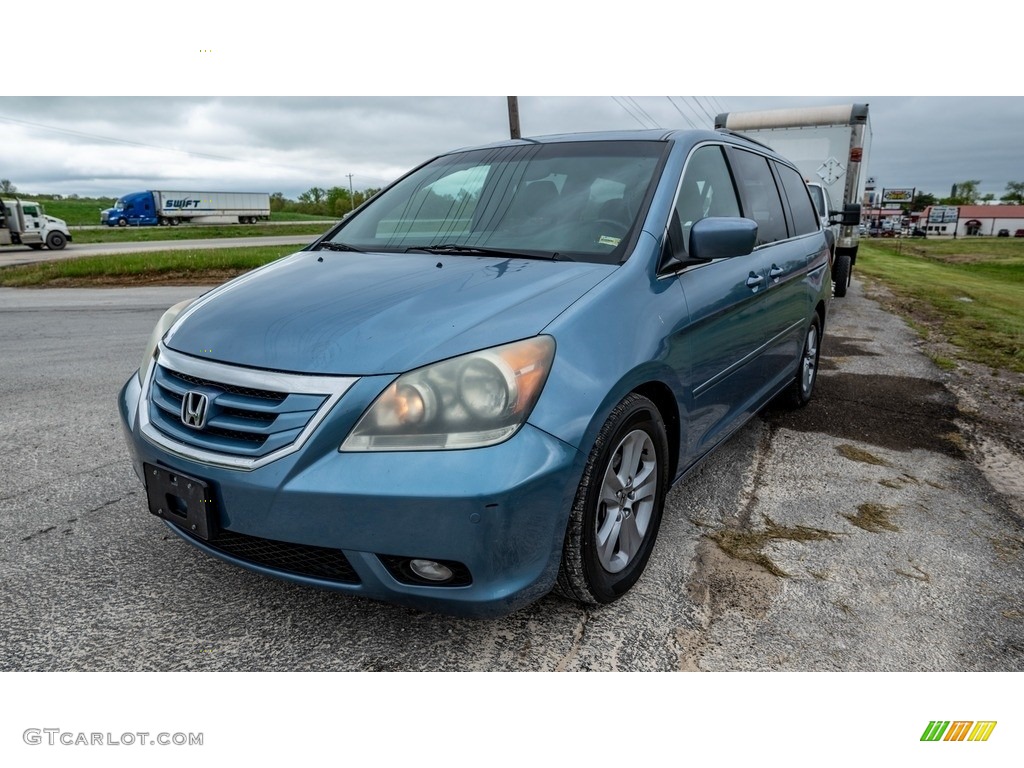 2010 Odyssey Touring - Ocean Mist Metallic / Gray photo #21