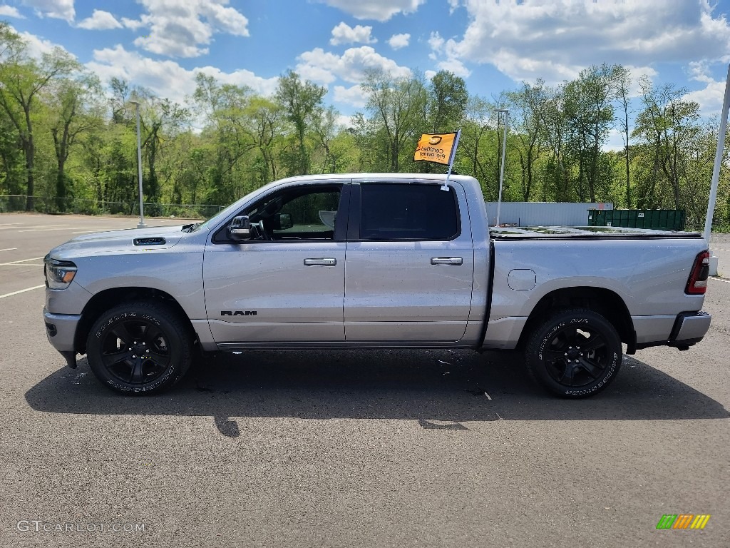 Billet Silver Metallic 2021 Ram 1500 Big Horn Crew Cab 4x4 Exterior Photo #144234780