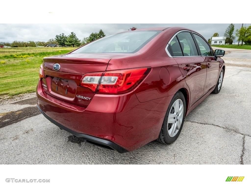 2019 Legacy 2.5i - Crimson Red / Slate Black photo #4