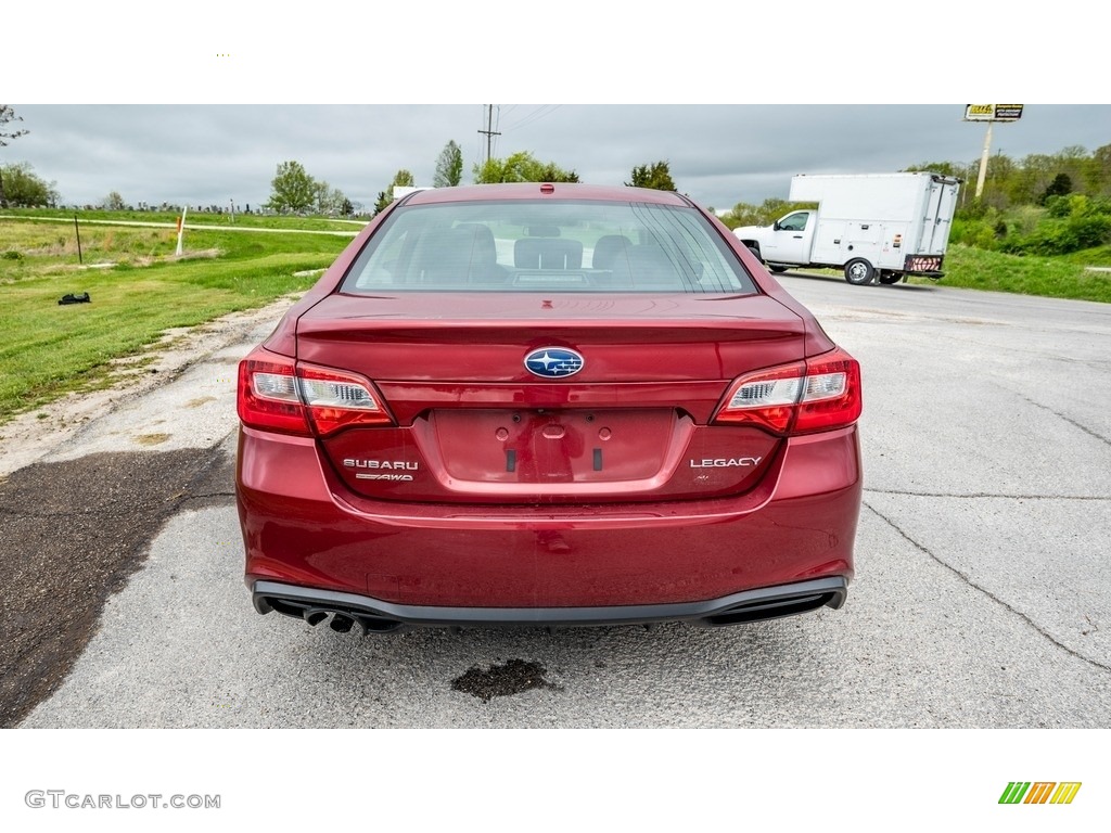 2019 Legacy 2.5i - Crimson Red / Slate Black photo #5