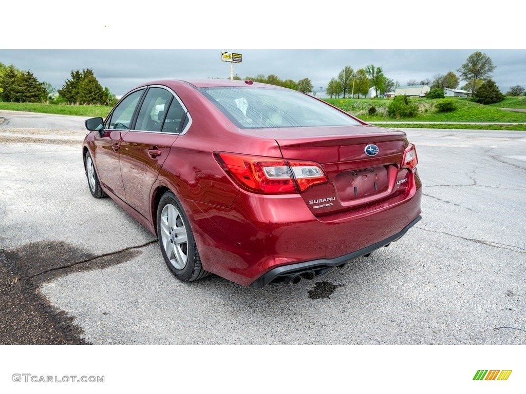 2019 Legacy 2.5i - Crimson Red / Slate Black photo #6