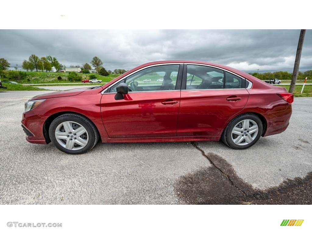 2019 Legacy 2.5i - Crimson Red / Slate Black photo #7