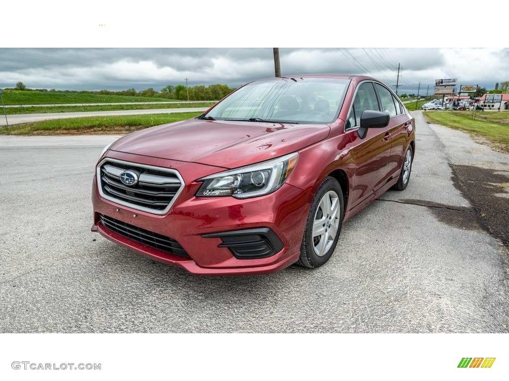 2019 Legacy 2.5i - Crimson Red / Slate Black photo #8