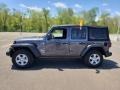 2021 Granite Crystal Metallic Jeep Wrangler Unlimited Sport 4x4  photo #11