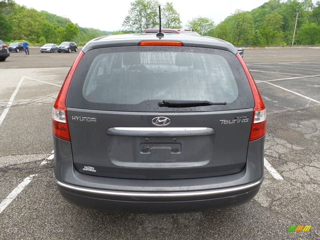 2009 Elantra Touring - Carbon Gray / Black photo #3