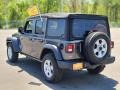 2021 Granite Crystal Metallic Jeep Wrangler Unlimited Sport 4x4  photo #12