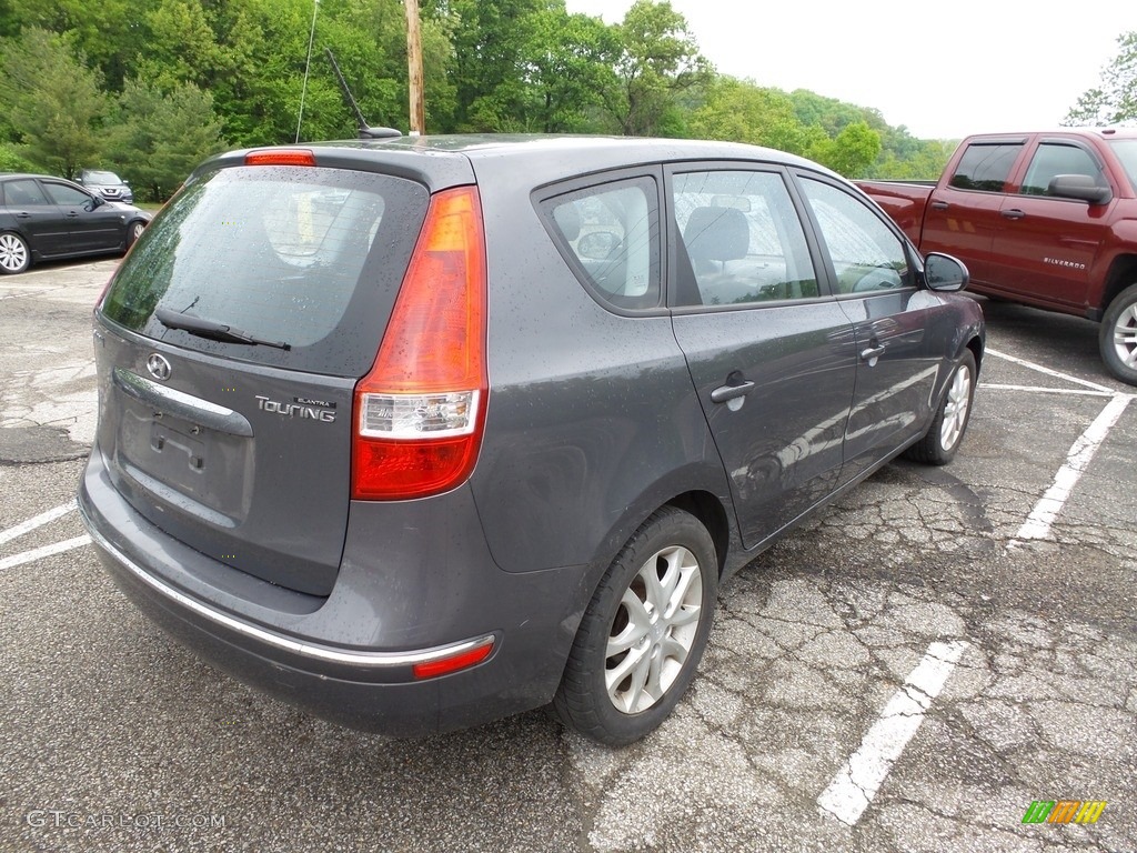 2009 Elantra Touring - Carbon Gray / Black photo #4