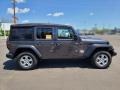 2021 Granite Crystal Metallic Jeep Wrangler Unlimited Sport 4x4  photo #15
