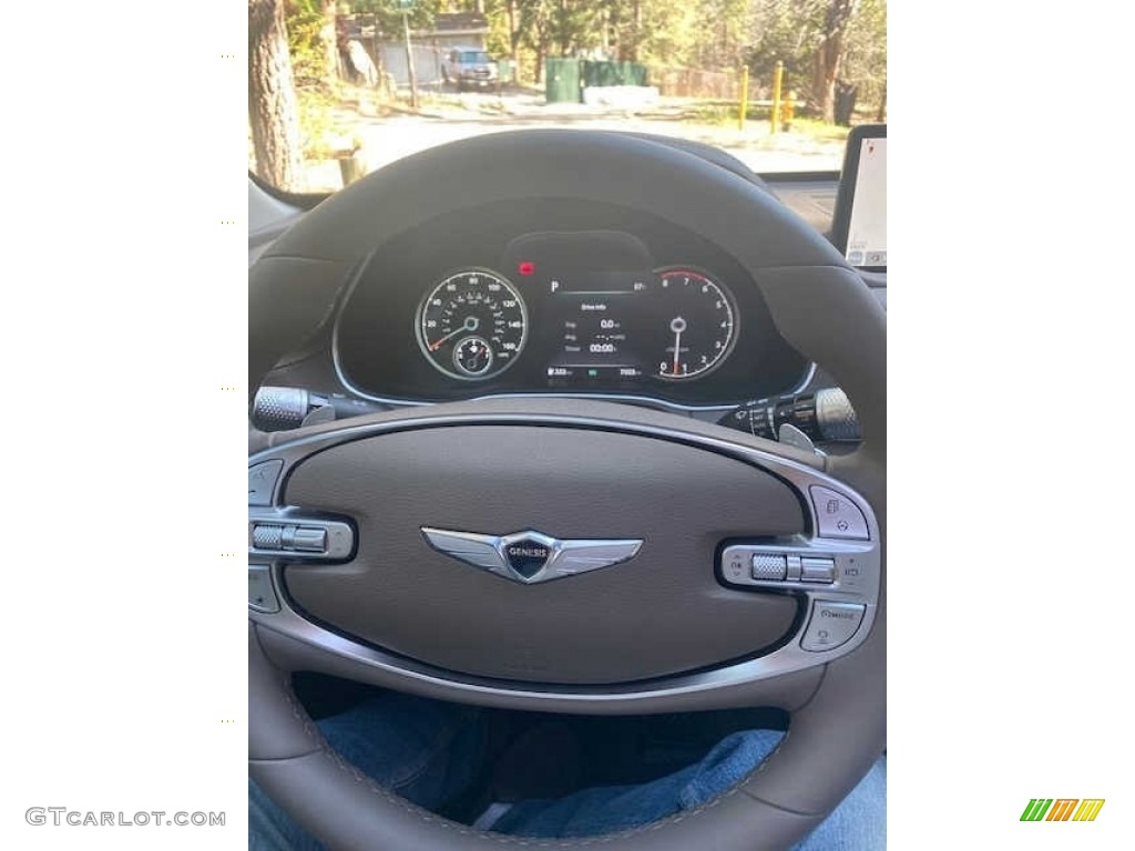 2021 Genesis GV80 3.5T Advanced Plus AWD Steering Wheel Photos