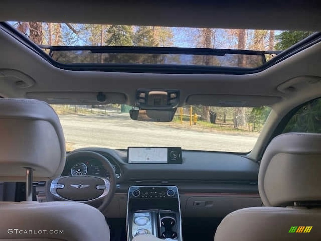 2021 GV80 3.5T Advanced Plus AWD - Himalayan Gray / Beige/Taupe photo #4