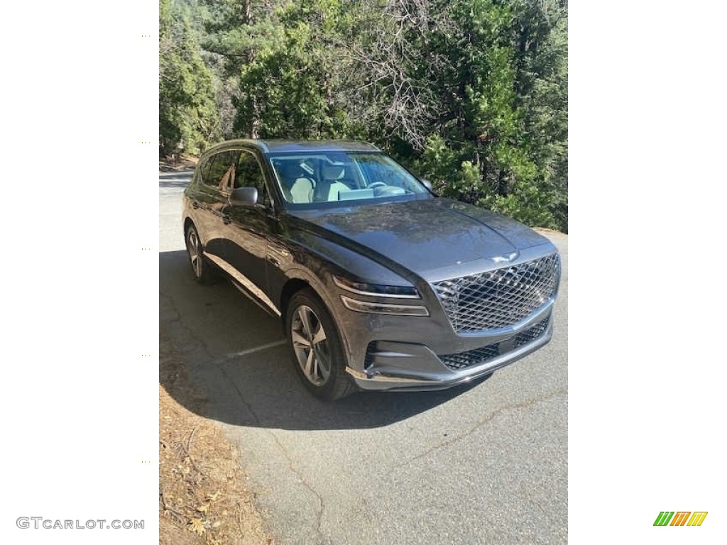 2021 GV80 3.5T Advanced Plus AWD - Himalayan Gray / Beige/Taupe photo #5