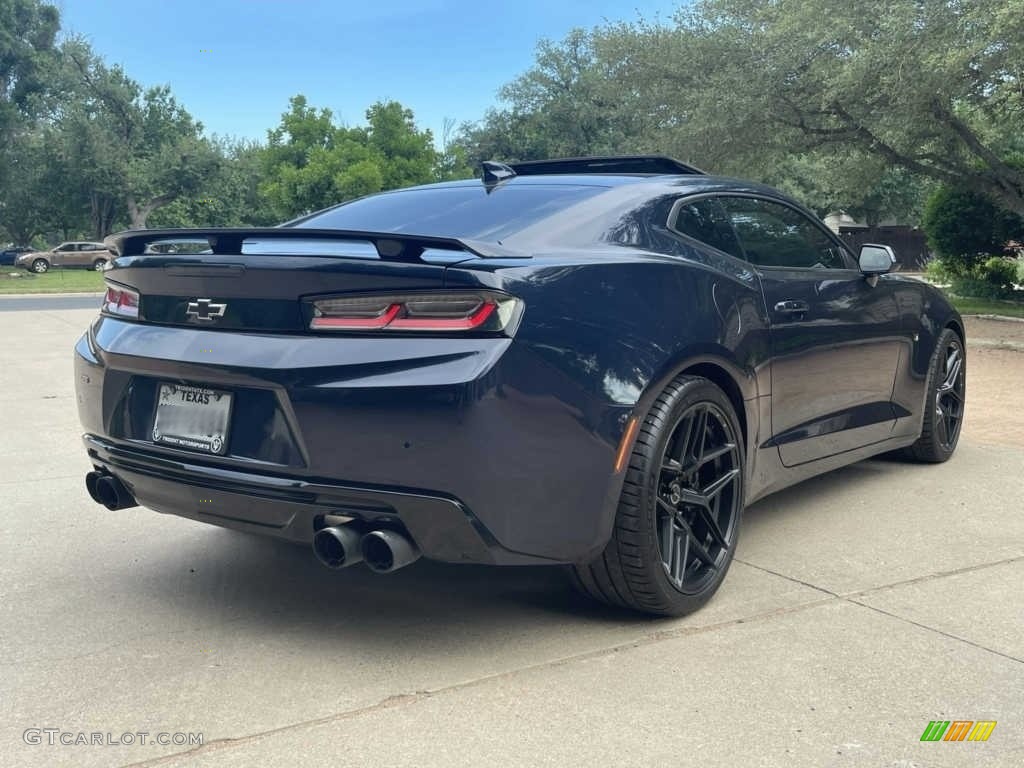 2016 Camaro SS Coupe - Blue Velvet Metallic / Jet Black photo #19