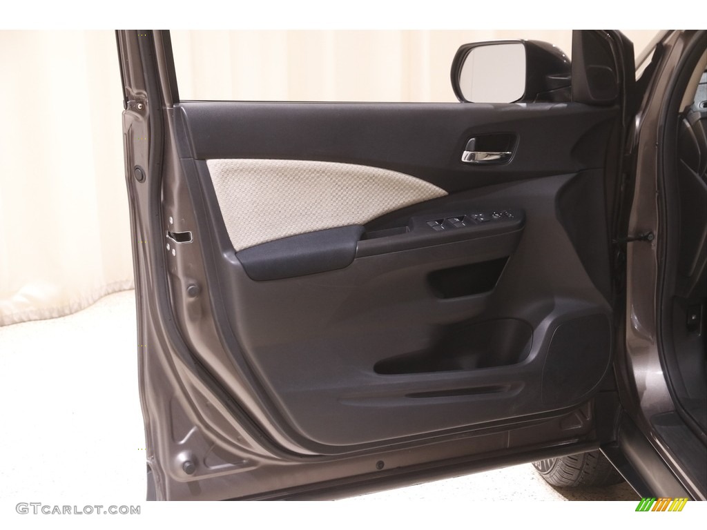 2016 CR-V EX AWD - Urban Titanium Metallic / Beige photo #4